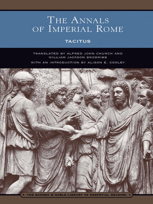 cover image of The Annals of Imperial Rome (Barnes & Noble Library of Essential Reading)